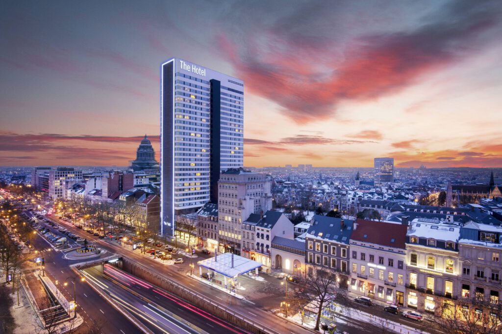 hotel in brussels near train station